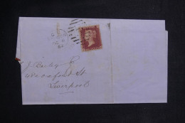 ROYAUME UNI - Lettre De Londres Pour Liverpool En 1862 - L 149996 - Briefe U. Dokumente