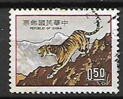 FORMOSE  /  TAIWAN.      -     TIGRE      -      Oblitéré - Usados