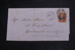 ROYAUME UNI - Lettre De Londres Pour Newcastle En 1871 - L 149998 - Covers & Documents