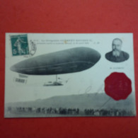 LE DIRIGEABLE CLEMENT BAYARD VIGNETTE - Zeppeline