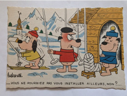 CP Humour - Illustrateur Barberousse - Edition Humour Service - Ski - Barberousse