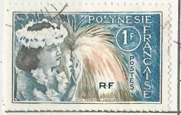 Polynésie - 1964 Danseuse Tahitienne - N° 27 Obl. - Used Stamps