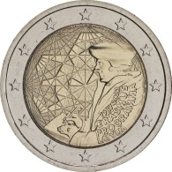 2 Euro 2022 Latvian Commemorative Coin - 35th Anniversary Of The Erasmus Programme. - Letland