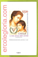 Af9874 - CHILE - CARD - 1981, MEDICINE Disabled - Medicina