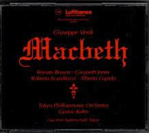 Lufthansa : Verdi's Macbeth By Tokyo Philharmonic Orchestra (1992) Not For Sale 2CD - Ediciones Limitadas