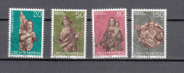 LIECHTENSTEIN 1977     N° 626 à 629    OBLITERES  CATALOGUE  ZUMSTEIN - Oblitérés