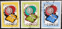 Congo - Brazzaville 1962 Malaria Eradication Stampworld N° 92 à 94 Série Complète - Used