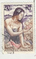 Polynésie - 1958-60 Série Courante - N° 11 Obl. - Usati