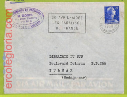 Af9883 - FRANCE - POSTAL HISTORY - Cover - 1958, MEDICINE Disabled - Medicina