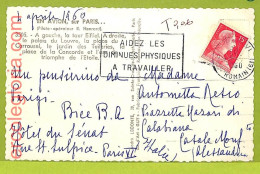 Af9886 - FRANCE - POSTAL HISTORY - Postcard -   MEDICINE Disability HANDICAPED - Handicaps