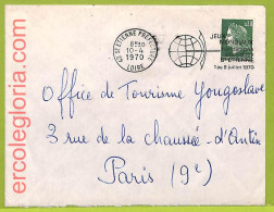 Af9887 - FRANCE - POSTAL HISTORY - Cover - 1970  MEDICINE Disabled - Handicaps