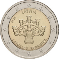 2 Euro 2020 Latvian Commemorative Coin - Latgalian Ceramics. - Letland