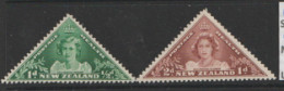 New  Zealand  1943  SG 636-7  Health  Mounted Mint - Unused Stamps