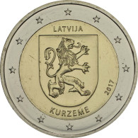 2 Euro 2017 Latvian Commemorative Coin - Kurzeme. - Latvia