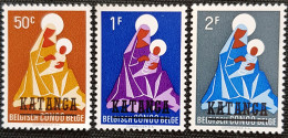 Congo - Kinshasa Katanga 1960 Belgian Congo Postage Stamps Overprinted  Stampworld N° 1 à 3 Série Complète - Ungebraucht