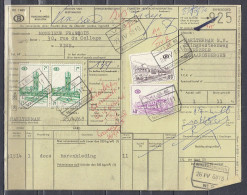 Vrachtbrief Met Stempel VISE MARCHANDISES - Documents & Fragments