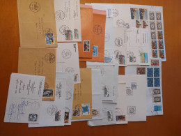 LOTTO DI STORIA POSTALE COMPRESE FDC E INTERI POSTALI - Lotti E Collezioni