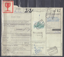 Vrachtbrief Met Stempel JEMEPPE FROIDMONT - Documenten & Fragmenten