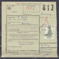Vrachtbrief Met Stempel BRUGGE K3K - Dokumente & Fragmente