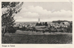 6390 USINGEN, Blick Auf Den Ort, 1957, Kl. Druckstelle - Usingen