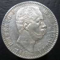 Regno D'Italia - 2 Lire 1886 - Gig. 30 - KM# 23 - 1878-1900 : Umberto I