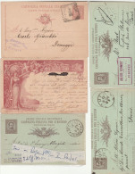 659 - Italia Regno - Interi Postali - 1886/1943 - Interessante Collezione Con Alcune Ripetizioni Formata Da 126 Pezzi Di - Verzamelingen