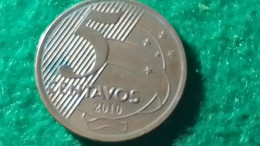 BREZİLYA - 2010    5    CENTAVOS - Brésil