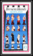 81646 Bernera Islands Scotland 1979 Echecs Modern Chess Pieces Russia TB Neuf ** MNH Non Dentelé Imperf Rotary - Escocia