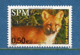 Saint Pierre Et Miquelon - YT N° 820 ** - Neuf Sans Charnière - 2004 - Unused Stamps