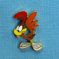 1 PIN'S /  ** LOONEY TUNES / LITTLE BEEPER ** . (Démons & Merveilles ™ & © 1991 Warner Bros INC).  - Kino