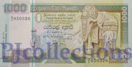 SRI LANKA 1000 RUPEES 1991 PICK 107a UNC - Sri Lanka