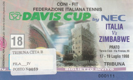 BIGLIETTO DAVIS CUP TENNIS 1998 (XT2258 - Biglietti D'ingresso