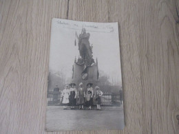 Carte Photo 57 Moselle Metz Guerre 14/18 Statue Du Maréchal Ney - Metz