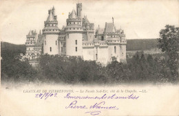 FRANCE - Château De Pierrefonds - Vue Générale De La Façade Sud-Est, Côté De La Chapelle - LL - Carte Postale Ancienne - Pierrefonds