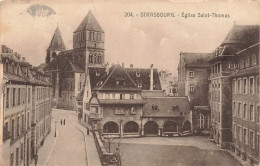 FRANCE - Strasbourg - Église Saint Thomas - Carte Postale Ancienne - Straatsburg