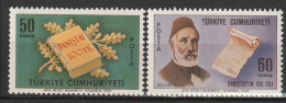 TURQUIE - N°1865/6 ** (1968) - Ungebraucht