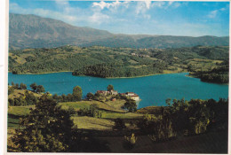 Cartolina Amatrice ( Rieti ) Lago Scandarello E Frazione Conca - Rieti