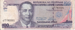 BILLETE DE FILIPINAS DE 100 PISO DEL AÑO 2010  (BANKNOTE) - Filippijnen