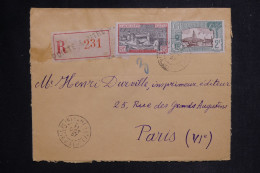 GUADELOUPE - Enveloppe En Recommandé De Pointe à Pitre Pour Paris En 1937 - L 150041 - Brieven En Documenten