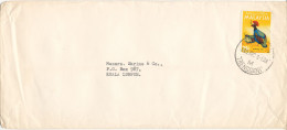 Malaysia Cover Sent To Kuala Lumpur 18-12-1969 ?? Single Franked BIRD - Malaysia (1964-...)