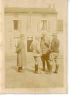 Photo Avril 1915 Environs D'Eix, Gradés Dont Général Brulard, Format 6/8.5 - Krieg, Militär