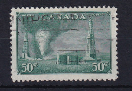 Canada: 1950   Oil Wells In Alberta     Used - Gebraucht