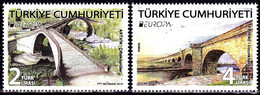 Europa Cept - 2018 - Turkey, Türkei - (Bridges) ** MNH - Neufs