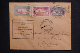 GUADELOUPE - Enveloppe De Pointe à Pitre En 1941 Avec Cachet Exposition De La Mer Et Forêt - L 150049 - Cartas & Documentos