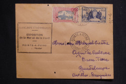 GUADELOUPE - Enveloppe De Pointe à Pitre En 1941 Avec Cachet Exposition De La Mer Et Forêt - L 150050 - Briefe U. Dokumente