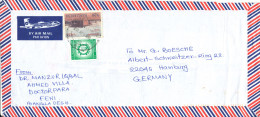 Bangladesh Air Mail Cover Sent To Germany 20-4-1999 - Bangladesch