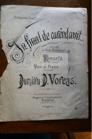 IN FINUL DE CUREND COSIT... DUMITRU D. VOREAS VICTOR BILCIURESCU Partitura Muzicala Veche Romania - Canto (solo)