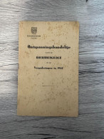 (1939-1945 BEZETTING) Ontspanningsbundeltje Voor De Boerinnengilden. - Guerra 1939-45