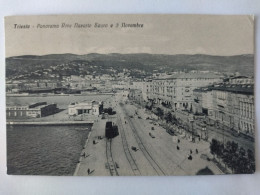 Trieste (Triest), Panorama Riva Nazario Sauro E 3 Novembre, 1923 - Trieste (Triest)