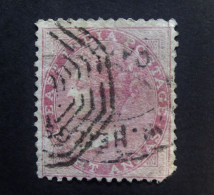 India - East India  - Queen Victoria - 8 Annas - 1868  - Cancelled - 1854 East India Company Administration